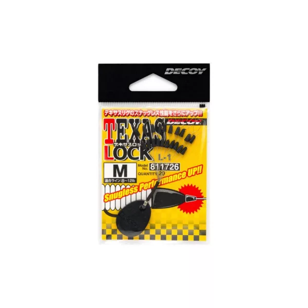 Decoy L-1 Texas Lock L 8-12lb Ütköző 20db