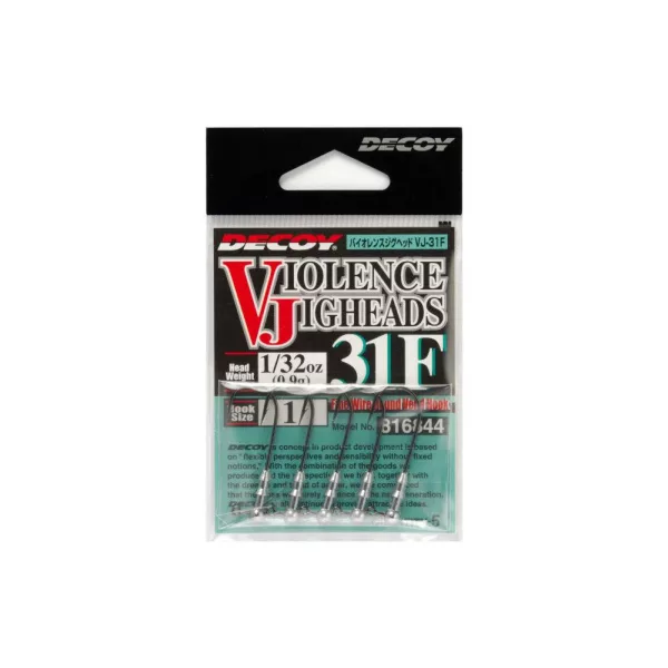 Decoy VJ-31F Violence Jighead #1 1,8gr Jig Fej 5db
