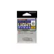 Decoy R-4 Light Class Silver 3 40lb Split Ring Kulcskarika 20db