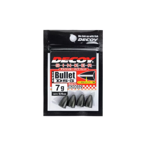 Decoy DS-5 Type Bullet 14gr Bullet Ólom 2db