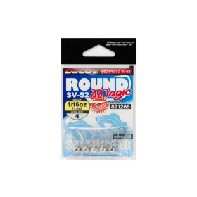 Decoy SV-52 Round Magic #4 0,9gr Jig Fej 5db
