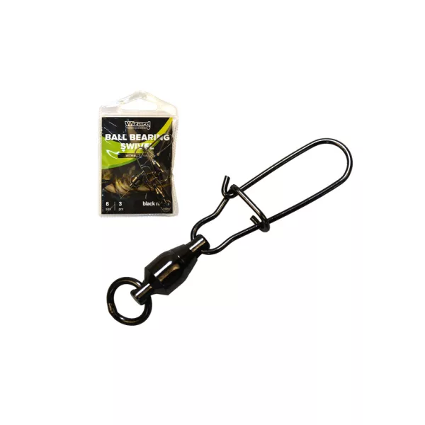Wizard Ball Bearing Swivel With Nice Snap 8 Forgókapocs 2db