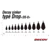 Decoy DS-8 Sinker Type Drop 18gr Drop Shot Ólom 4db