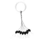 Nevis Gumastoper Črn M 5x2,5mm 8 kos