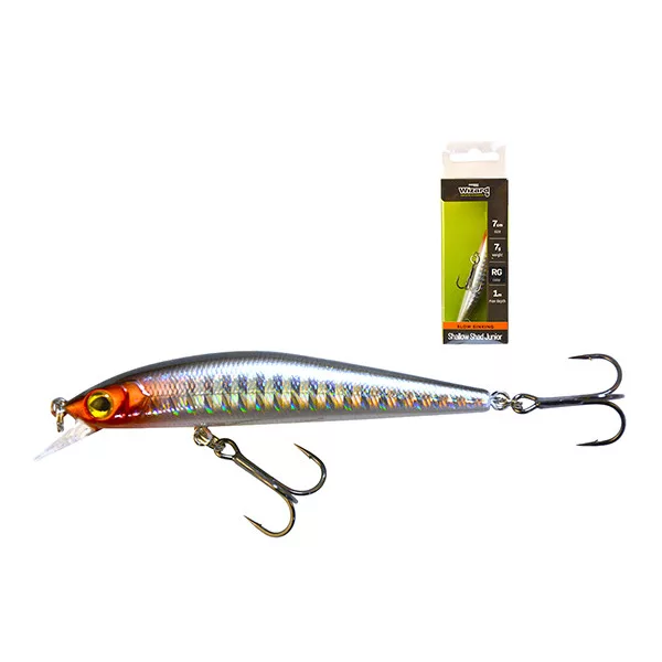 Wizard Shallow Shad Junior Slow Sinking RG 7cm 7gr Vobler