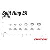 Decoy R-11 Ex Silver 5+ 100lb Split Ring Kulcskarika 18db
