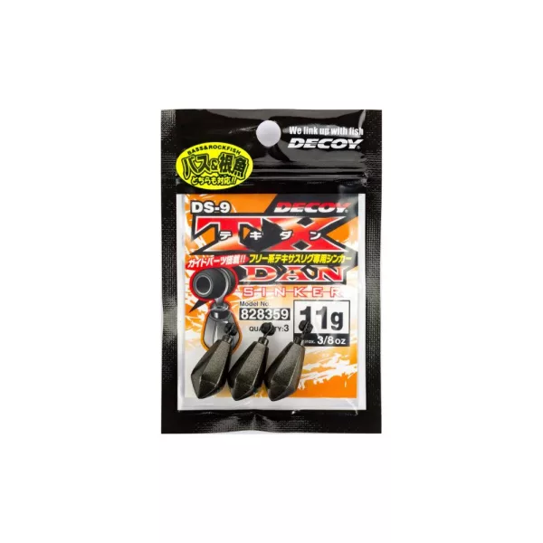 Decoy DS-9 TX-Dan Sinker 9gr Drop Shot Ólom 4db