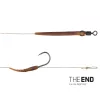 Delphin THE END Skin rig vezana trnek / 2 kosa 20cm/25lbs/#4