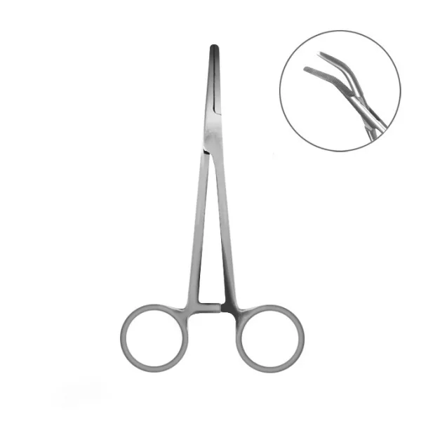 Delphin Ukrivljena pinceta Delphin 15cm