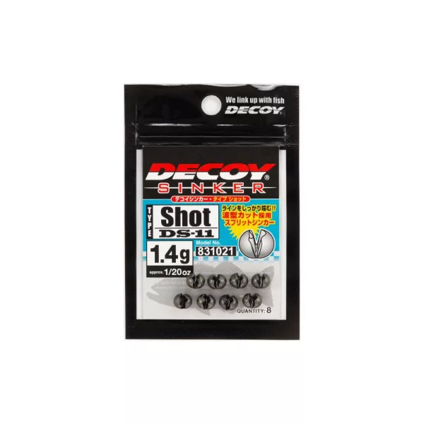 Decoy DS-11 Sinker Type Shot 0,6gr Sörétólom 10db