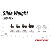 Decoy DS-12 Slide Weight 2,5gr Offset Ólom 4db