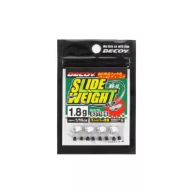 Decoy DS-12 Slide Weight 5,0gr Offset Ólom 3db