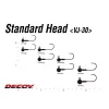 Decoy VJ-30 Standard Head #1/0 3,5gr Jig Fej 4db