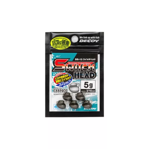 Decoy DS-13 Switch Head 5gr Jig Fej Ólom 5db