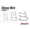 Decoy Jig11S Strong Wire Silver #2 Füles Szakállas Egyágú Jig Horog 9db