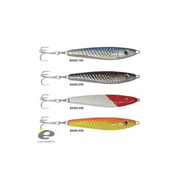 Kamasaki Ecopilker Pilker Črno Srebrn 75mm - 40gr