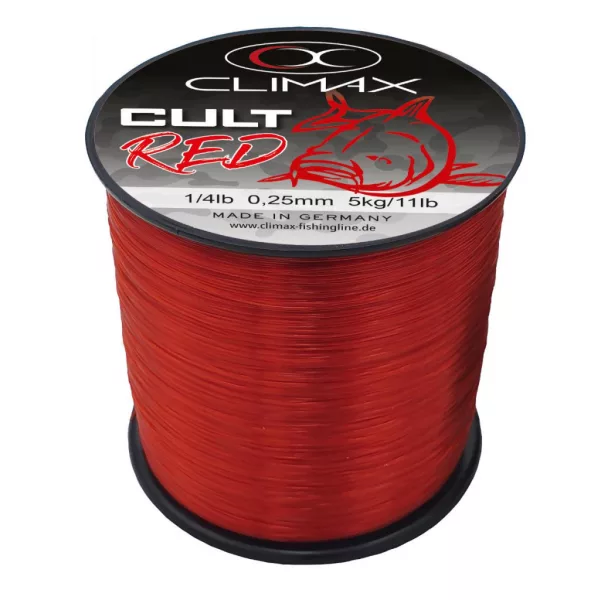 Climax Cult Carp Red Mono 300m 0,40mm Monofil Főzsinór