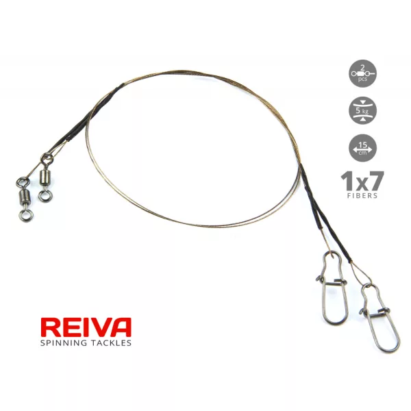 Volframova predvrvica za plenilce 1x7 5kg 15cm