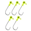 Nevis glava za gumijasto vabo, rumena 3/0 3g 5kos/pak Jig glava