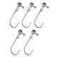 Nevis glava gumijaste vabe naravna 5/0 3gr 5kos/pak Glava jiga