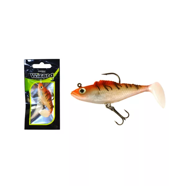 Wizard Swimbait Perch 5,08cm Whitetiger Silikonska vaba