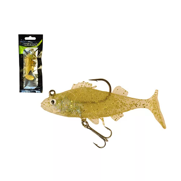 Wizard Swimbait Perch Golden-White 7,62cm Gumijasta riba