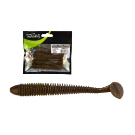 Wizard Power Minnow Rjava 11cm Gumijasta riba 5kos