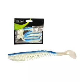 Wizard Ruthless Minnow Modra 10cm Gumijasta riba 5kos