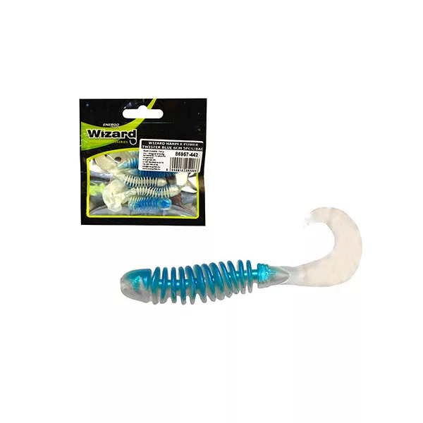 Wizard Harpex Power Twister Blue 6cm Umetna vaba 5kos