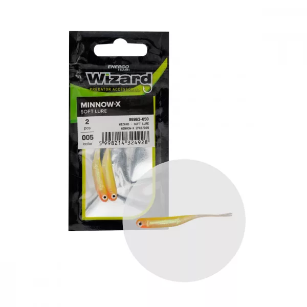 Wizard Minnow-X Barva 004 2 kosa/vrečka