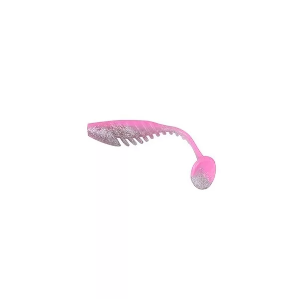 L&K Floating Shad Gumijasta ribica 45mm Rožnata - 5 kos