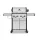 Broil King Baron S 490 IR Gázgrill 65,2x44,4cm Szürke