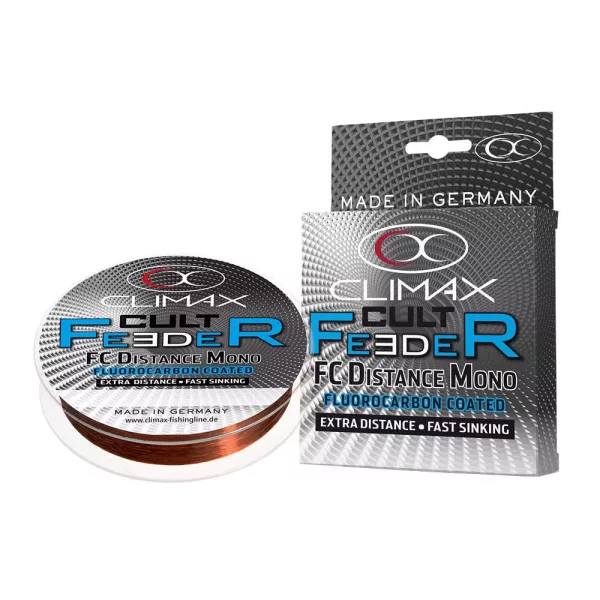 Climax Cult Feeder Distance Mono 200m 0,22mm Golden Brown Monofil Főzsinór