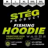 Stég Product Zöld Kapucnis Pulóver L