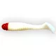 Manns Swimmin Grub WRH- Fehér Piros Fejű 11cm Plasztik Csali 4db