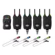 Delphin OPTIMO 9V Komplet signalizatorjev prijema 4+1 + CSW II Swinger + Snag