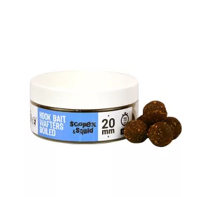   The Big One Hook Bait Wafters Boilie Scopex Squid 20mm Kuhana Bojla za vabo 150gr