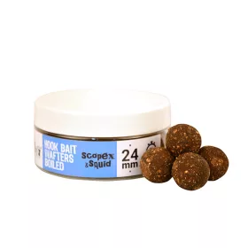   The Big One Hook Bait Wafters Boilie Scopex Squid 24mm Kuhana Bojla za vabo 150gr