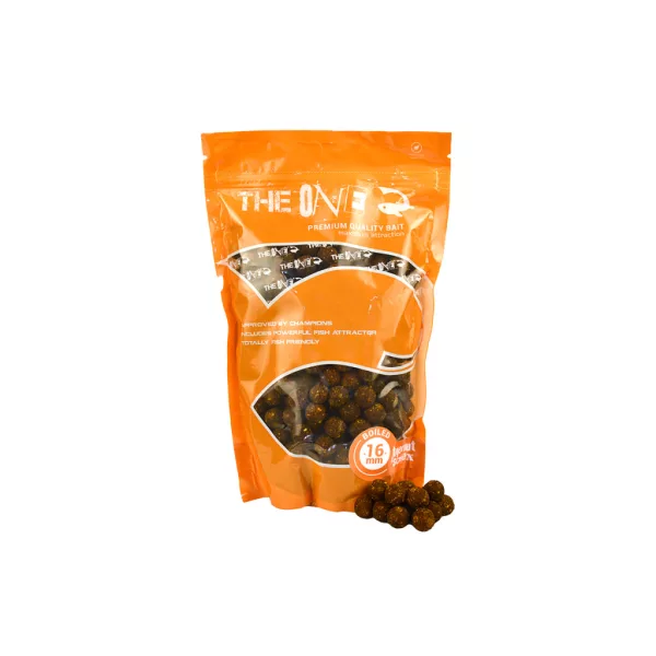 The One Gold Boilie 16mm Kuhana Boila 1kg