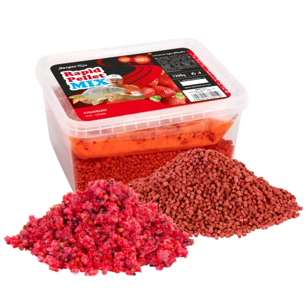 Benzar Rapid Pellet Mix 1200 g Jagoda