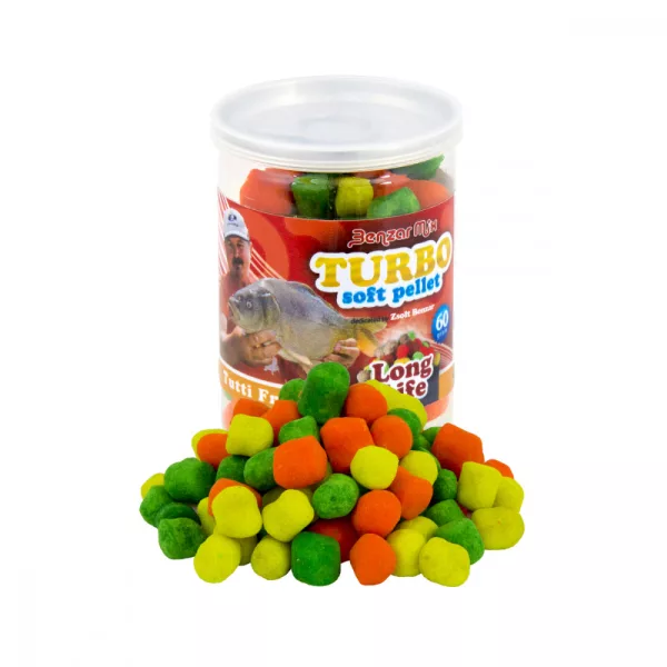 Benzar Mix Turbo Soft Pellet Long Life Tutti Frutti