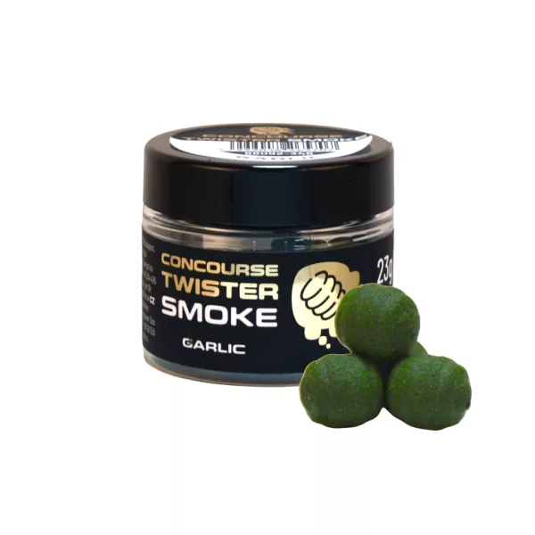 Benzár Concourse Twister Smoke Fokhagyma 8mm Horogcsali 23gr