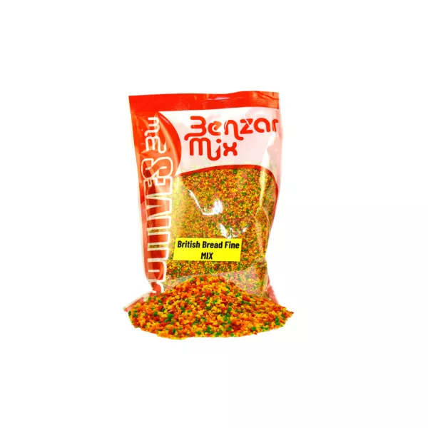 Benzár Mix Angleška drobtina Štiri barvna Fine 600gr