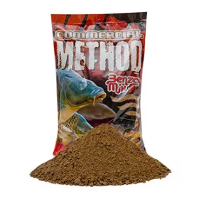   BENZÁR MIX KOMERCIALNA VABA SCOPEX&FISH TEMNO RJAVA 800gr - Z ribjo moko