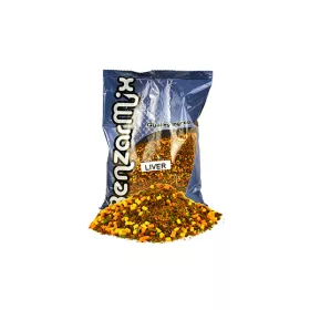  Benzár Mix Zdrobljena PVA vrečka Mešanica Jetrna Vaba 800gr