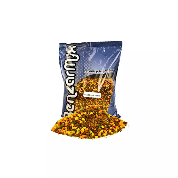 Benzár Mix Zdrobljena PVA vrečka Mešanica Mango-Maslena kislina Vaba 800gr