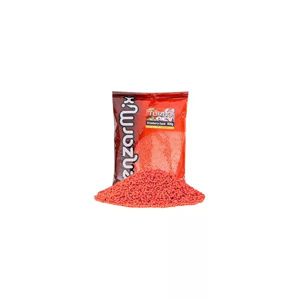 Benzar Fluo Turbo Pelet Jagoda-Sipa 3mm 800g