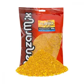   Benzar Fluo Turbo Groundbait Ananas-Maslena kislina Krma 800gr