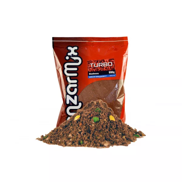 Benzar Turbo Orada Krmna mešanica Krvave ličinke 800gr