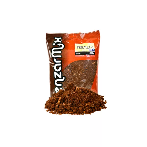 Benzár Mix Ready Carp Groundbait Scopex Predmešana krmna mešanica 1kg